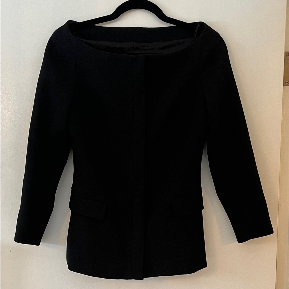 Zara off the shoulder blazer